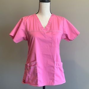 Dickies Pink Scrub Top
